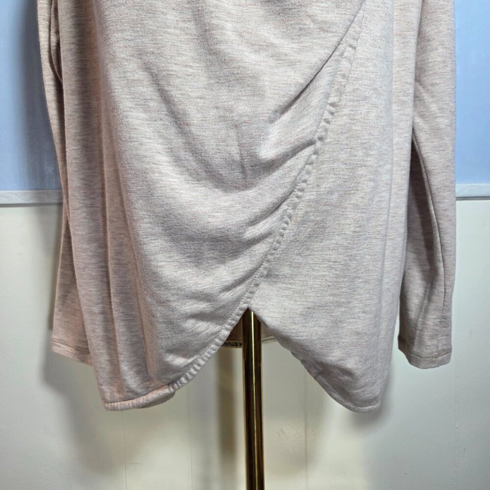 Max Studio Performance Light Heathered Pink Longs… - image 4